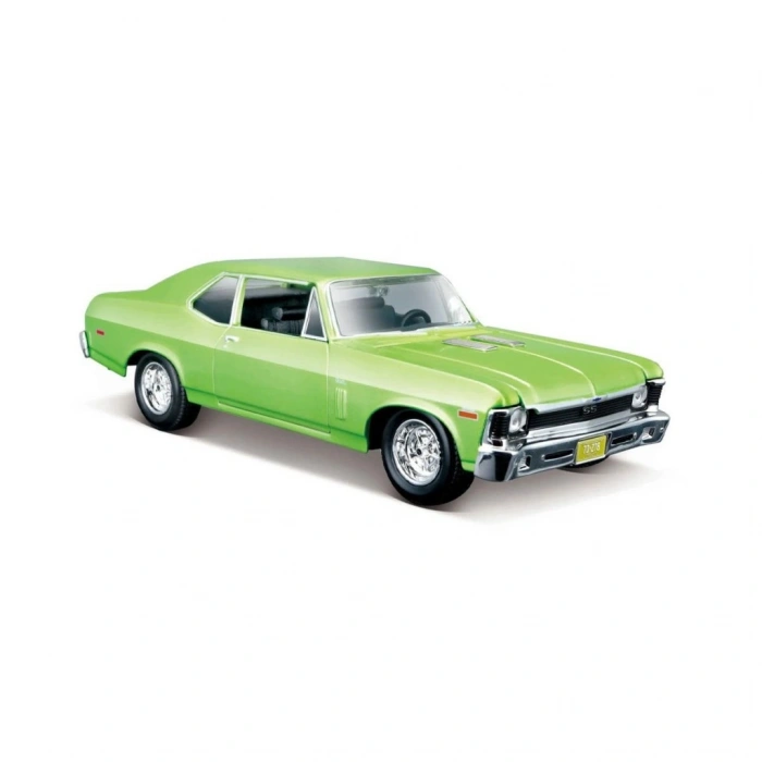 NessiWorld 31262 1:24 NessiWorld Chevrolet Nova Ss 1970 Model Araba -Necotoys