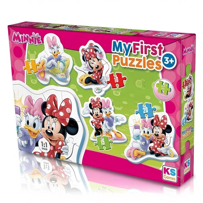 NessiWorld Games MyFirst Puzzle 4in1