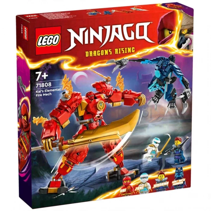 NessiWorld NINJAGO Kainin Ateş Elementi Robotu 71808