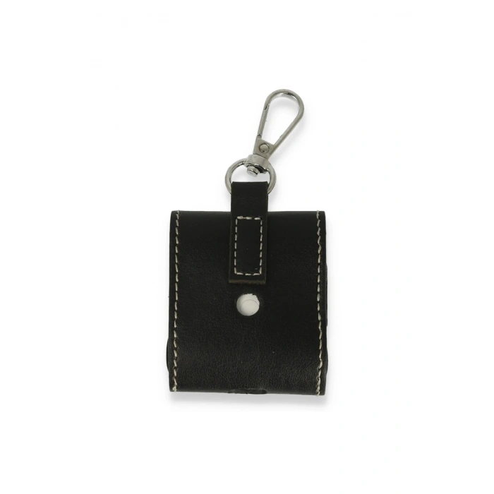 Newface Airpods 2 (2.nesil) Askılı Kılıf - Siyah