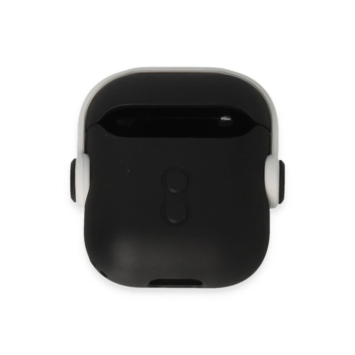 Newface Airpods 2 (2.nesil) Cool Kılıf - Siyah-Beyaz