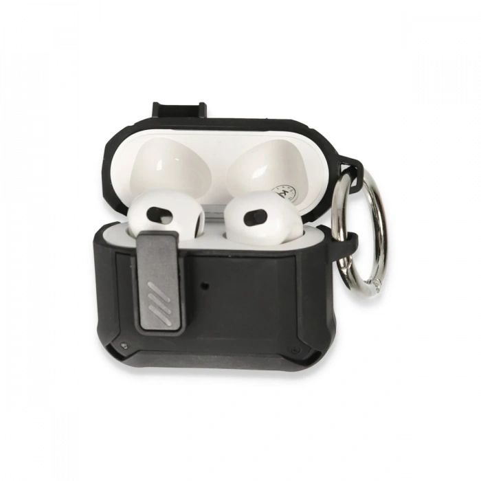 Newface Airpods 3 (3.nesil) Truva Kılıf - Siyah