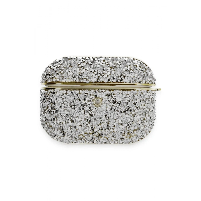 Newface Airpods Pro 2 (2.nesil) Luz Taşlı Kılıf - Mavi