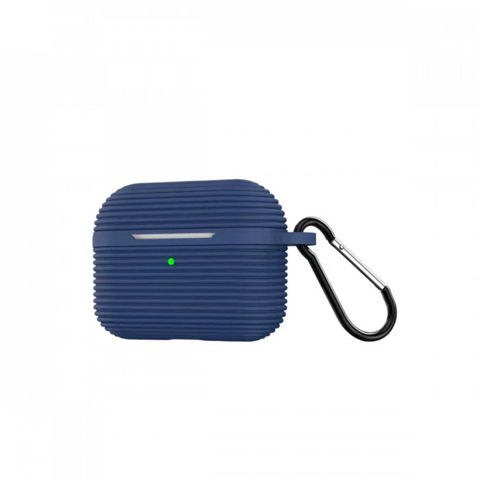 Newface Airpods Pro 3 (3.nesil) Raven Silikon Kılıf - Lacivert