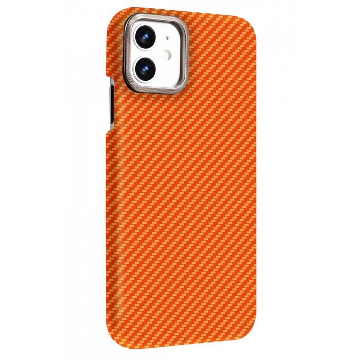 Newface Apple iPhone 11 Vega Magsafe Kapak - Turuncu