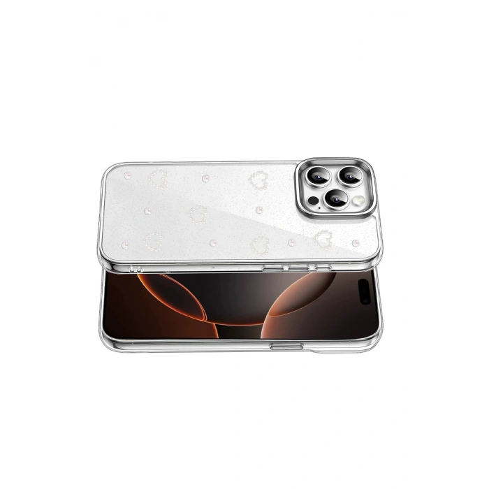 Newface Apple iPhone 16 Pro Fiyonk Desenli Kapak - Desen 10