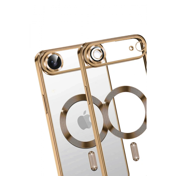 Newface Apple iPhone 17 Air Kross Magneticsafe Kapak - Çöl Titanyum