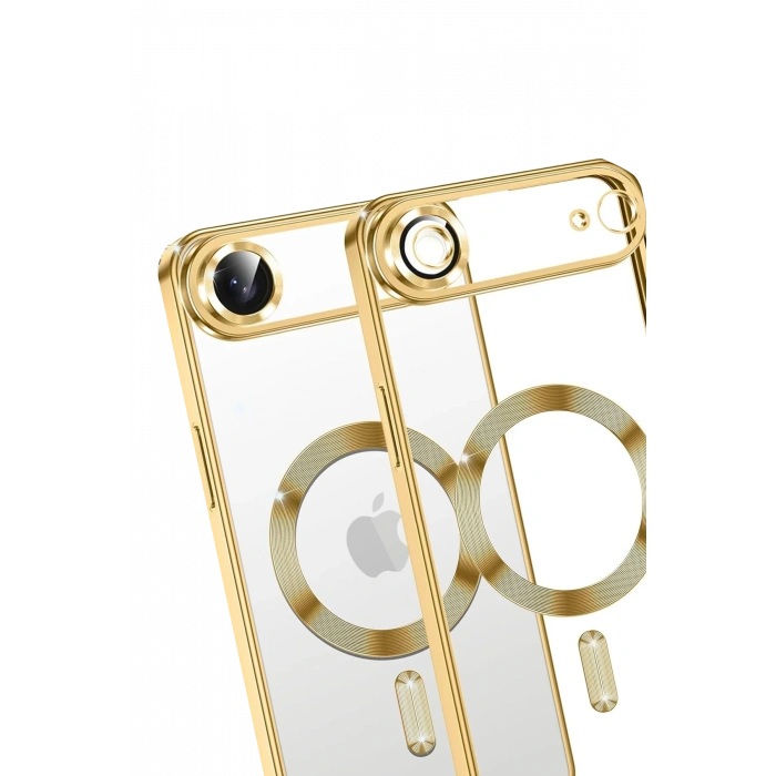 Newface Apple iPhone 17 Air Kross Magneticsafe Kapak - Gold