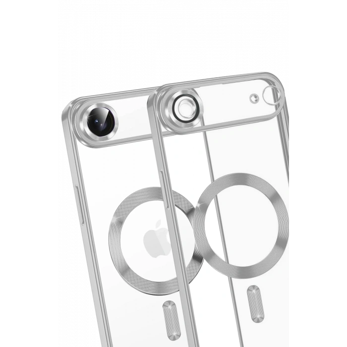 Newface Apple iPhone 17 Air Kross Magneticsafe Kapak - Gümüş