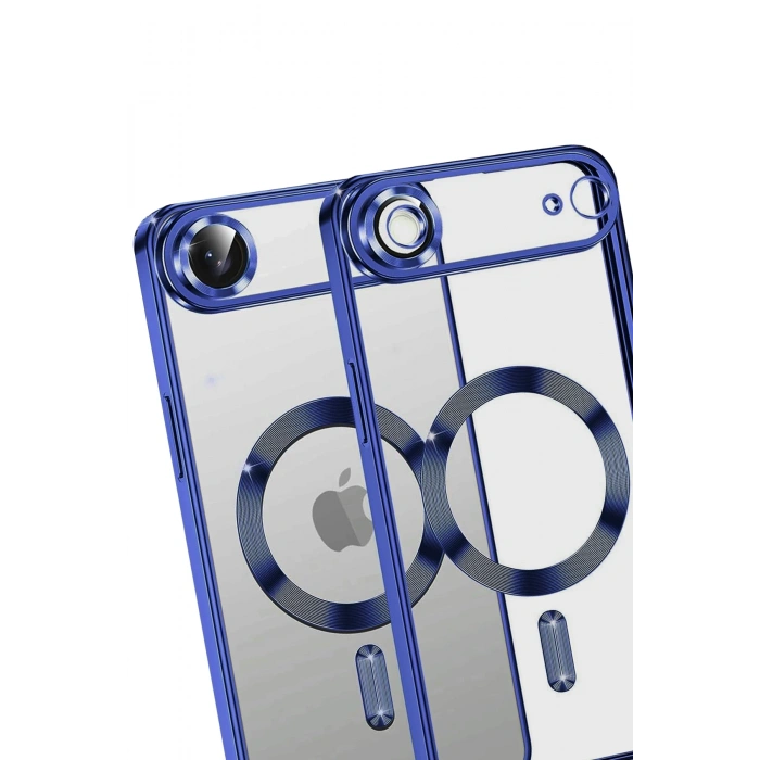 Newface Apple iPhone 17 Air Kross Magneticsafe Kapak - Lacivert