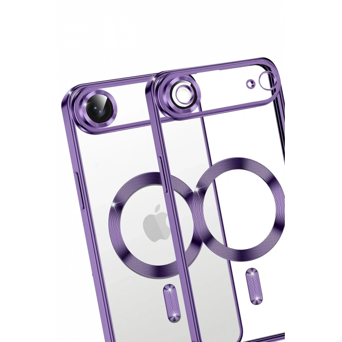 Newface Apple iPhone 17 Air Kross Magneticsafe Kapak - Mor