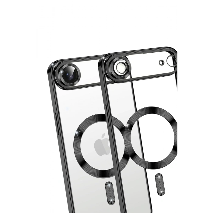 Newface Apple iPhone 17 Air Kross Magneticsafe Kapak - Siyah