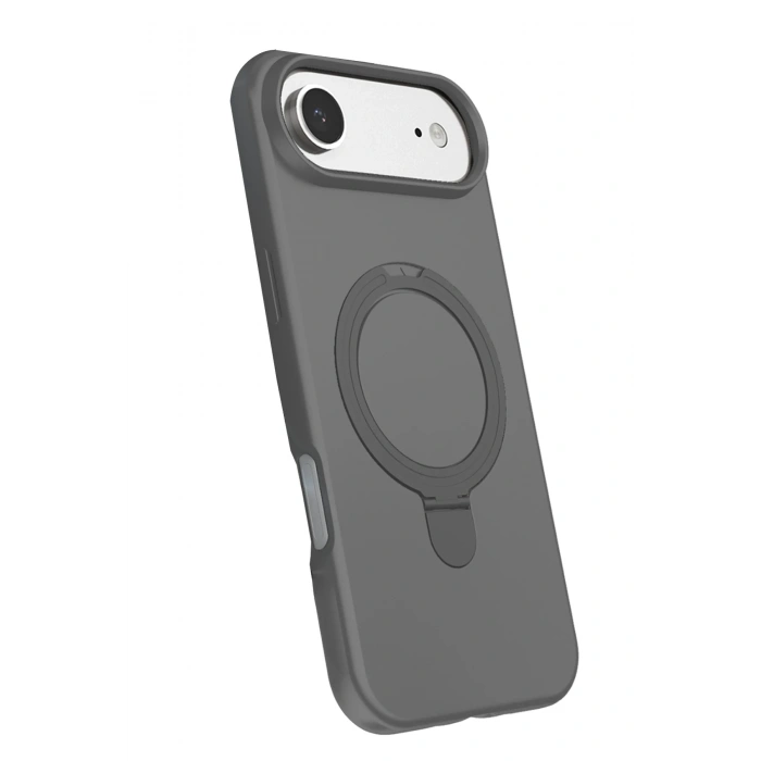 Newface Apple iPhone 17 Air Regal Magsafe Standlı Kapak - Titan Gri