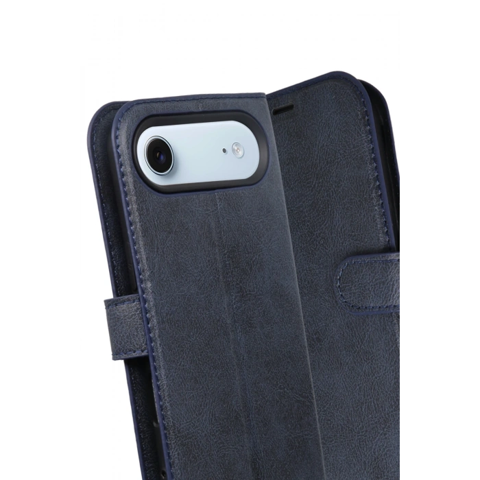 Newface Apple iPhone 17 Air Trend S Plus Kapaklı Kılıf - Lacivert