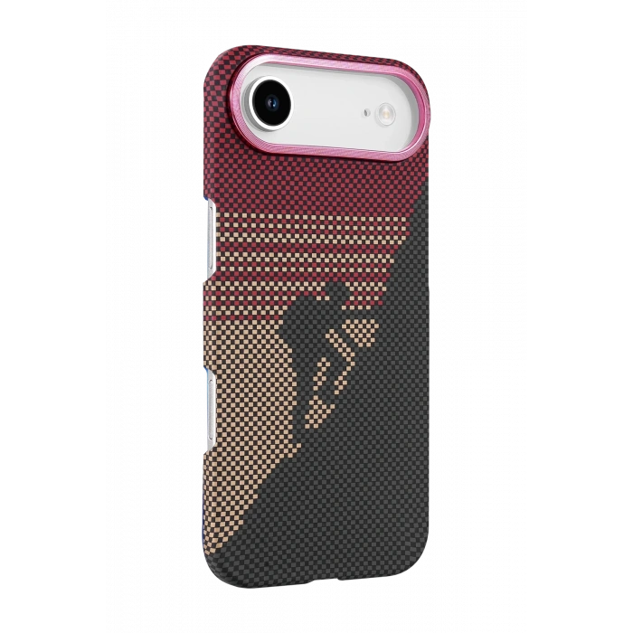 Newface Apple iPhone 17 Air Vega Magsafe Kapak - Kırmızı