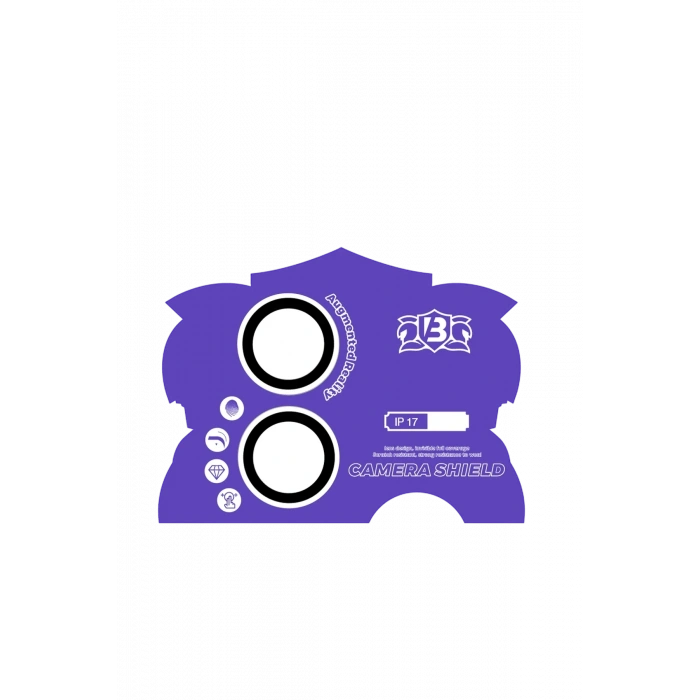 Newface Apple iPhone 17 Bilvis Titan Kamera Lens - Gümüş