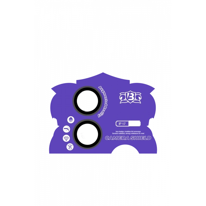 Newface Apple iPhone 17 Bilvis Titan Kamera Lens - Siyah