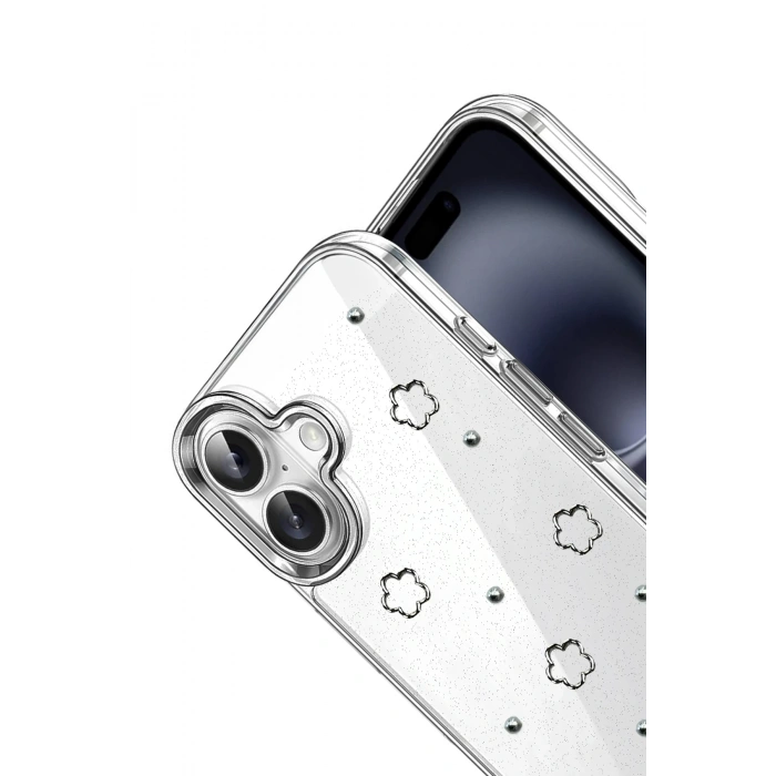 Newface Apple iPhone 17 Fiyonk Desenli Kapak - Desen 2