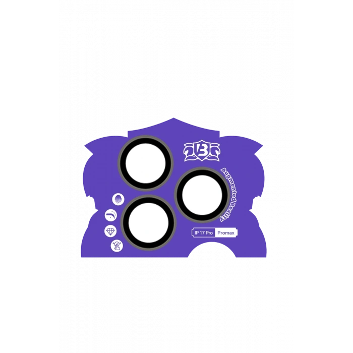 Newface Apple iPhone 17 Pro Max Bilvis Titan Kamera Lens - Natural Grey