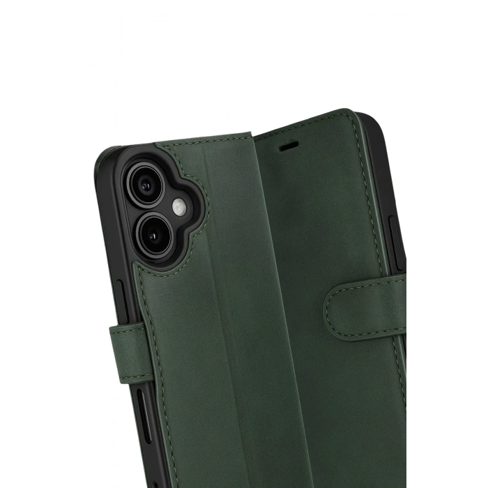 Newface Apple iPhone 17 Trend S Plus Kapaklı Kılıf - Yeşil