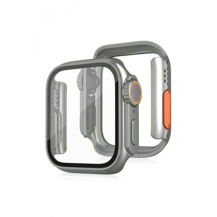 Newface Apple Watch 40mm Watch 49mm Kasa Dönüştürücü ve Ekran Koruyucu - Yıldız Işığı