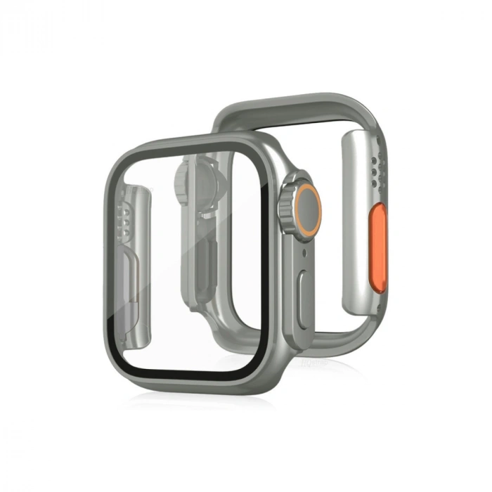 Newface Apple Watch 40mm Watch 49mm Kasa Dönüştürücü ve Ekran Koruyucu - Yıldız Işığı