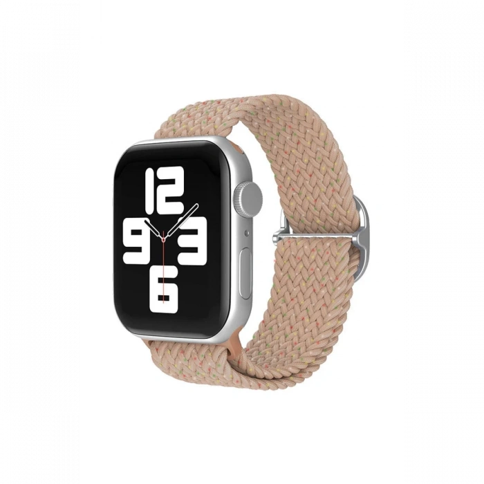 Newface Apple Watch 42mm Star Kordon - Benekli Pudra