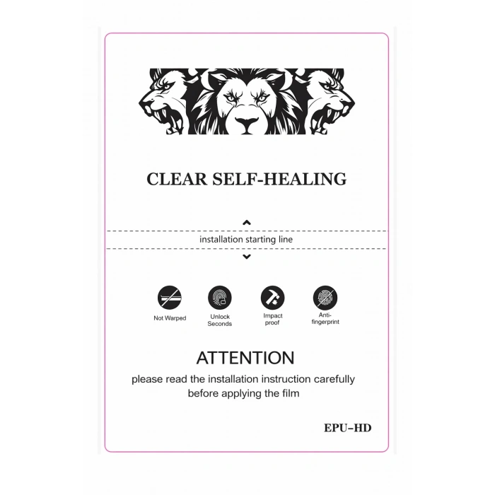 Newface EPU HD Makine Auto Repair Tablet Seramik Nano Ekran Koruyucu