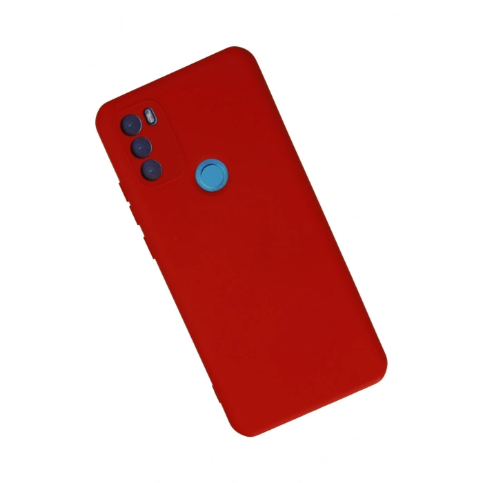 Newface General Mobile GM 21 Plus Kılıf Nano içi Kadife Silikon - Kırmızı