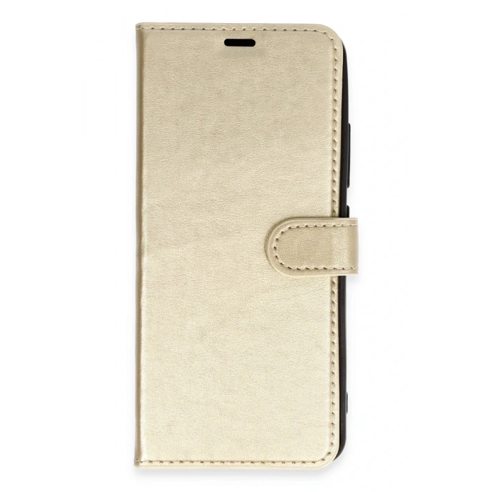 Newface General Mobile GM 23 SE Trend S Plus Kapaklı Kılıf - Gold