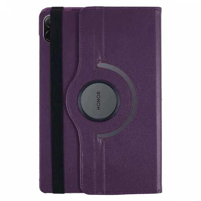 Newface Huawei Honor Pad X8A Kılıf 360 Tablet Deri Kılıf - Mürdüm