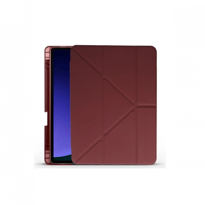 Newface Huawei Honor Pad X9 11.5 Kılıf Kalemlikli Mars Tablet Kılıfı - Mürdüm