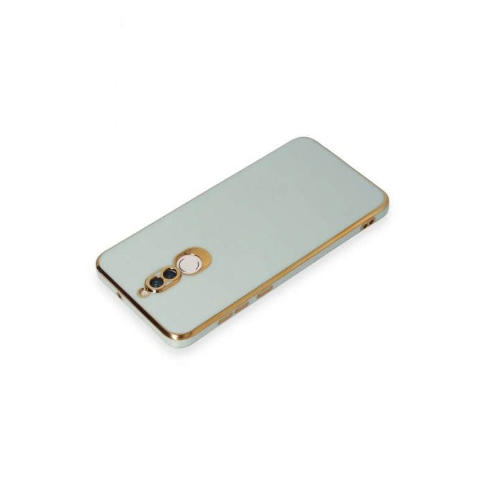 Newface Huawei Mate 10 Lite Kılıf Volet Silikon - Açık Yeşil