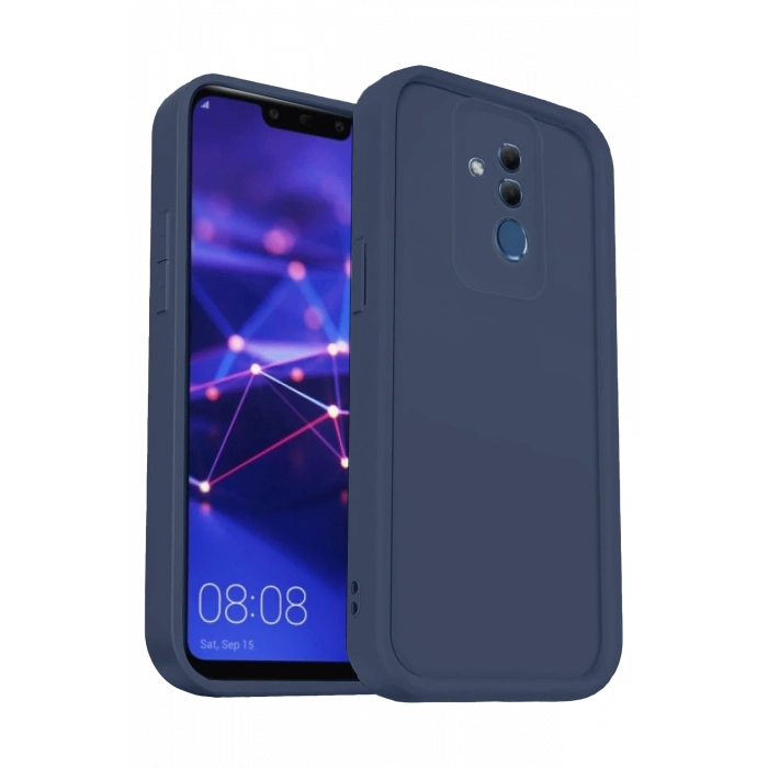 Newface Huawei Mate 20 Lite Kılıf Viera Silikon - Lacivert