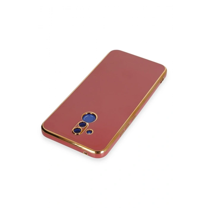 Newface Huawei Mate 20 Lite Kılıf Volet Silikon - Kırmızı