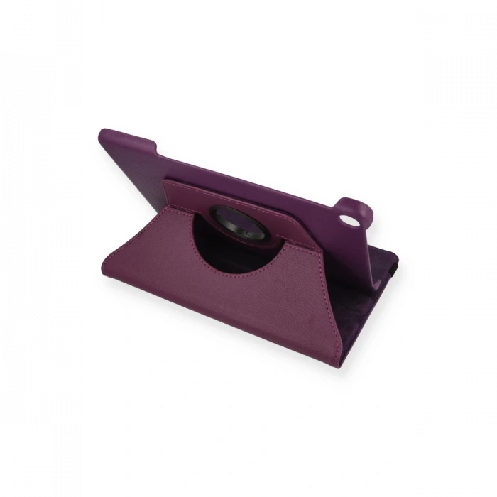 Newface Huawei MatePad T10S 10.1 Kılıf 360 Tablet Deri Kılıf - Mürdüm