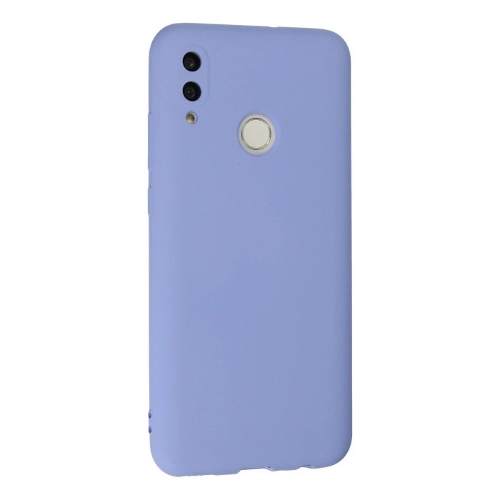 Newface Huawei P Smart 2019 Kılıf Nano içi Kadife Silikon - Lila