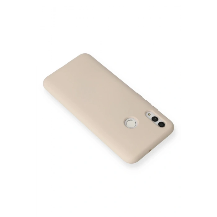 Newface Huawei P Smart 2019 Kılıf Nano içi Kadife Silikon - Pudra