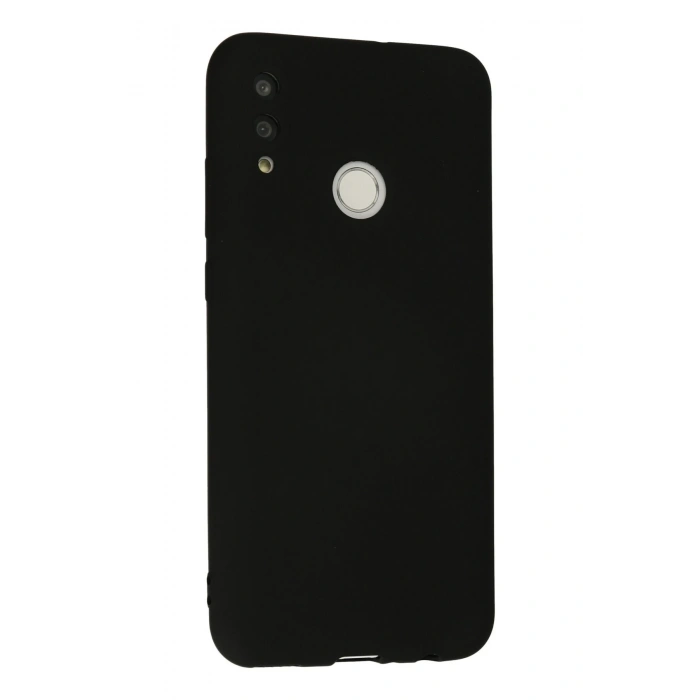 Newface Huawei P Smart 2019 Kılıf Nano içi Kadife Silikon - Siyah