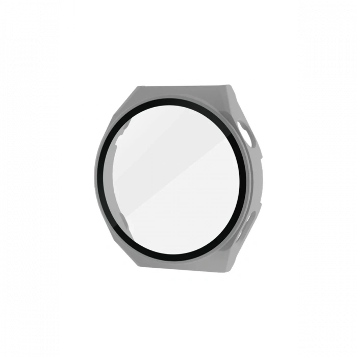 Newface Huawei Watch GT3 Pro 46mm Dota Camlı Kasa Ekran Koruyucu - Uzay Grisi