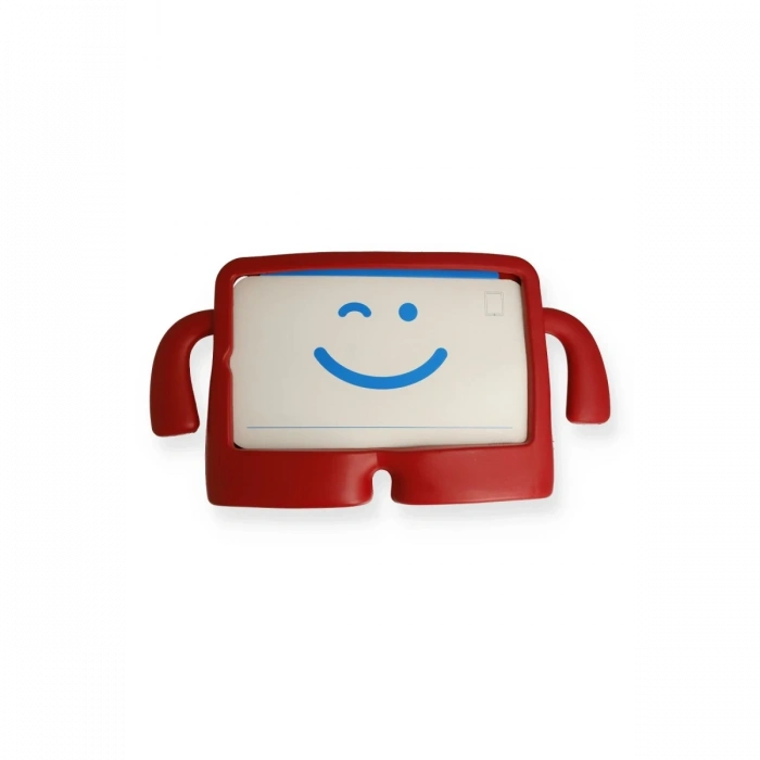 Newface iPad 10.2 (7.nesil) Kılıf Karakter Tablet Silikon - Kırmızı
