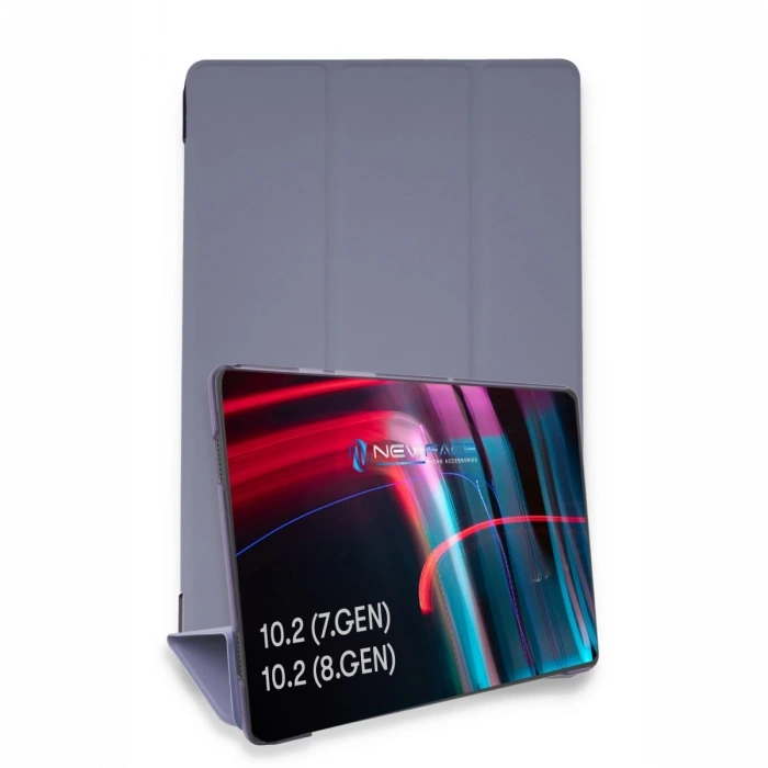 Newface iPad 10.2 (7.nesil) Kılıf Tablet Smart Kılıf - Lila