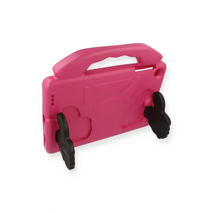 Newface iPad 2022 10.9 (10.nesil) Kılıf Like Stantlı Tablet Silikon - Pembe