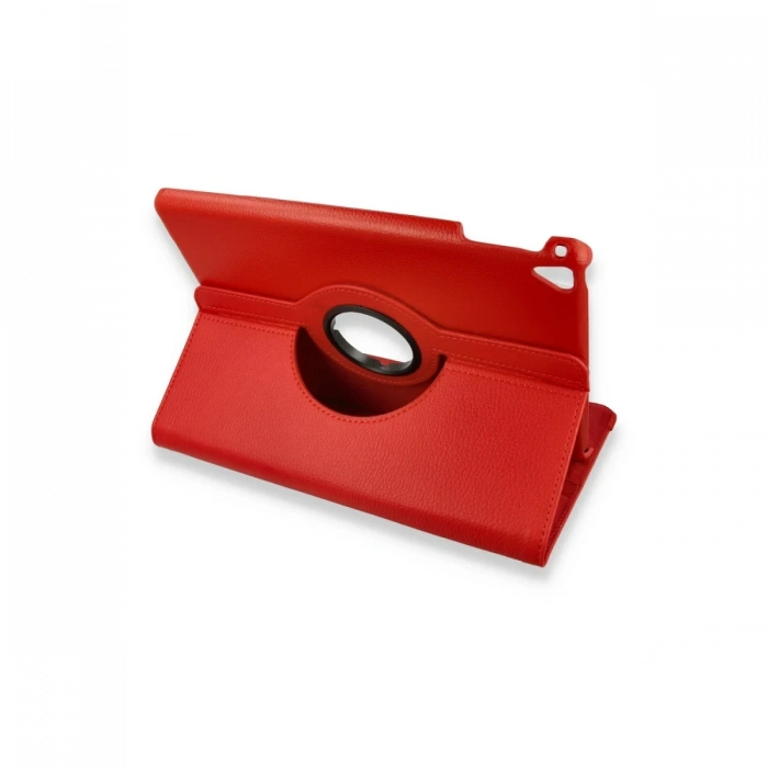 Newface iPad 4 9.7 Kılıf 360 Tablet Deri Kılıf - Kırmızı