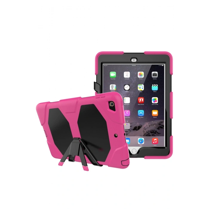 Newface iPad 5 Air 9.7 Kılıf Griffin Tablet Kapak - Pembe