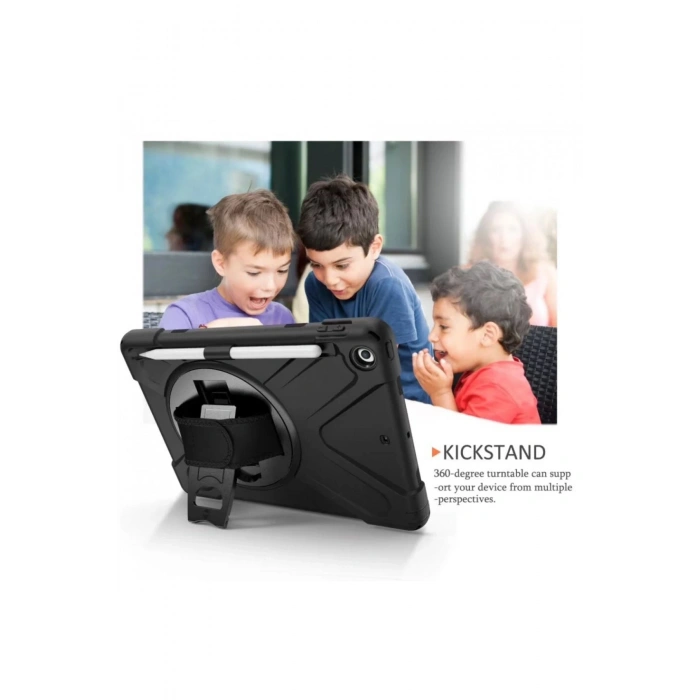 Newface iPad Air 3 10.5 Kılıf Amazing Tablet Kapak - Siyah