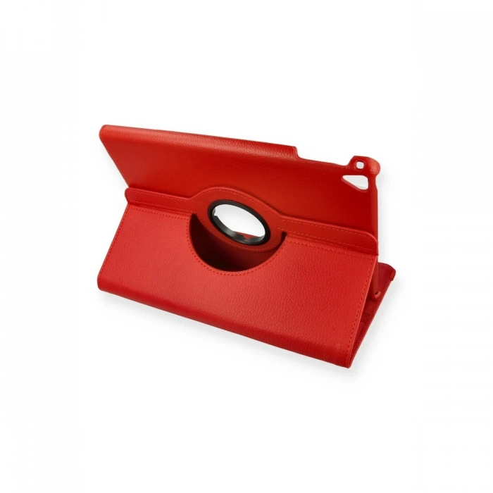 Newface iPad Air 4 10.9 Kılıf 360 Tablet Deri Kılıf - Kırmızı