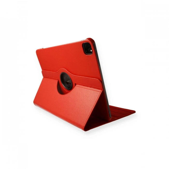 Newface iPad Pro 11 (2020) Kılıf 360 Tablet Deri Kılıf - Kırmızı