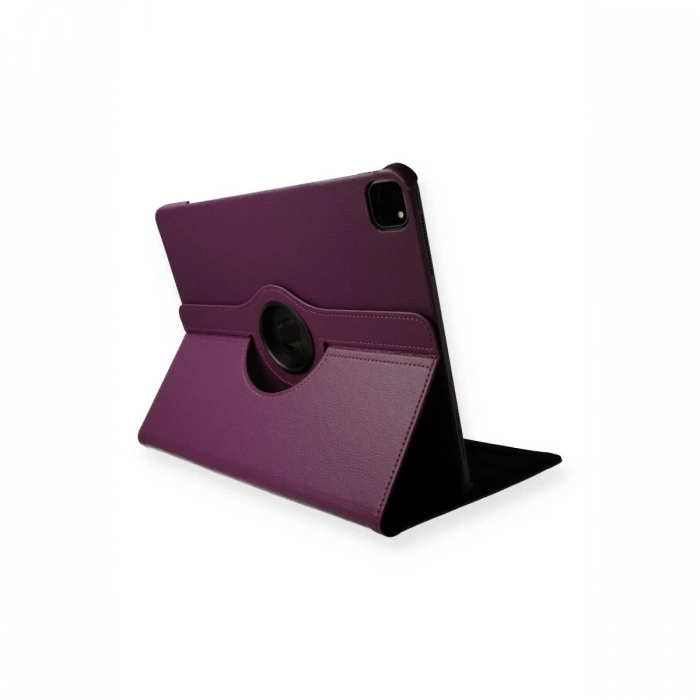 Newface iPad Pro 11 (2020) Kılıf 360 Tablet Deri Kılıf - Mürdüm