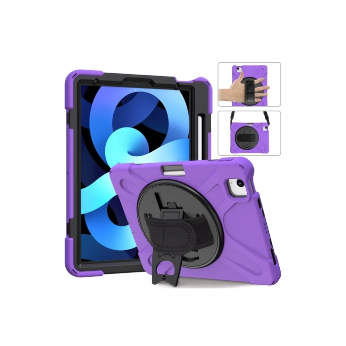 Newface iPad Pro 11 (2020) Kılıf Amazing Tablet Kapak - Mor